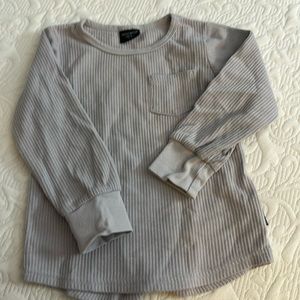 COPY - Little Bipsy 3-4T grey thermal shirt